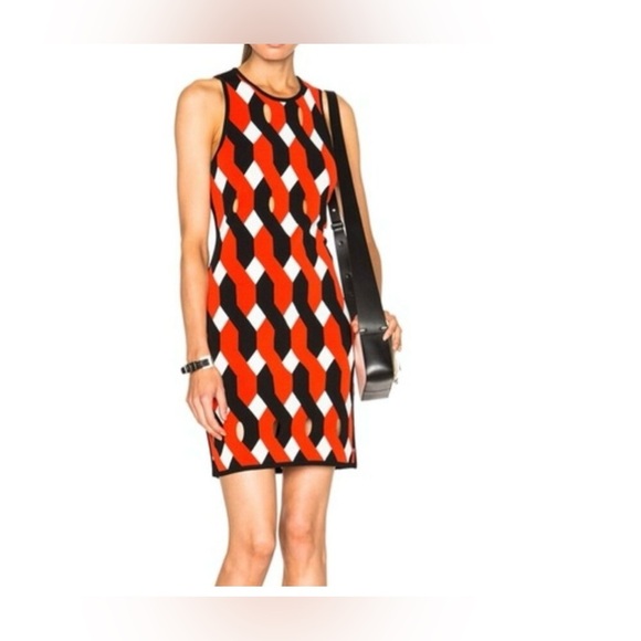 rag & bone Dresses & Skirts - Rag & Bone Olympia Geometric Patterned Sleeveless Knit Dress size XXS